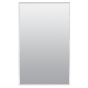 Zenna Home 16 in. × 26 in. Frameless Beveled Mirror Medicine Cabinet