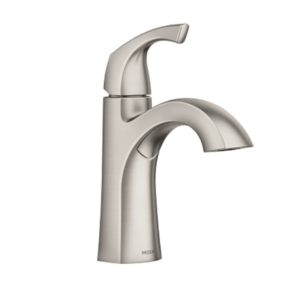 Moen Lindor Nickle One-handle Bathroom Sink Faucet