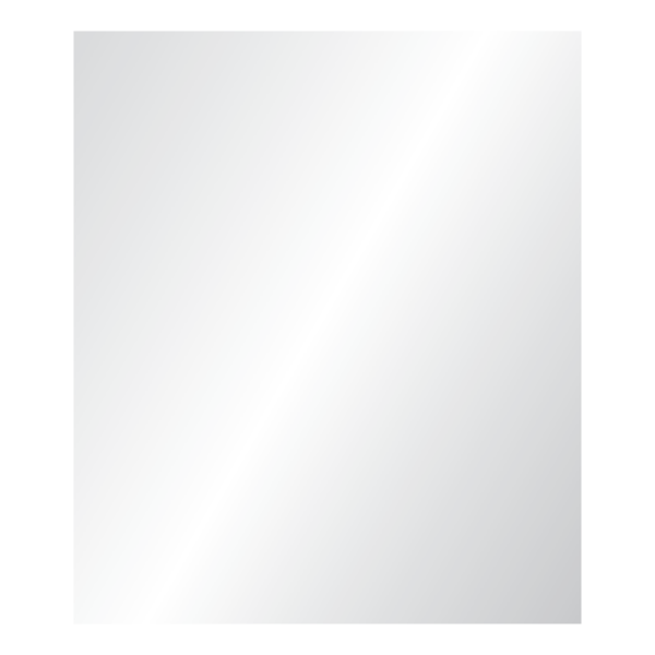 42 in. x 36 in. Polished Edge Mirror