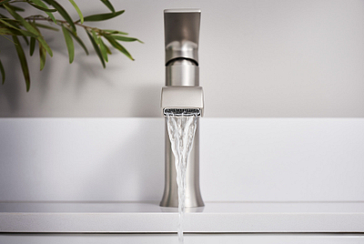 Moen Genta Brushed Nickle One-Handle Bathroom Faucet