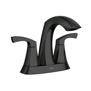 Moen Lindor Two-Handle Centerset Bathroom Sink Faucet