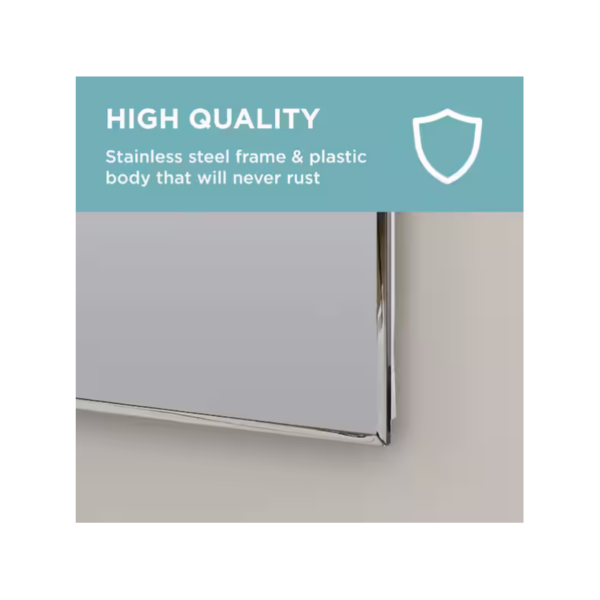 Zenna Home 16 in. × 26 in. Medicine Cabinet