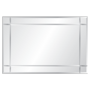 24 in. x 36 in. Beveled Wall Mirror