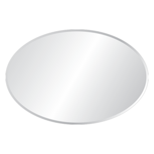 24 in. X 36 in. x 1 in. Beveled Edge Oval Mirror