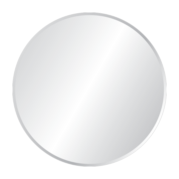 30 in. Beveled Edge Round Mirror