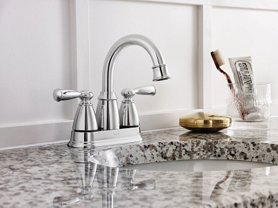 Banbury Two-handle Centerset Bathroom Sink Faucet