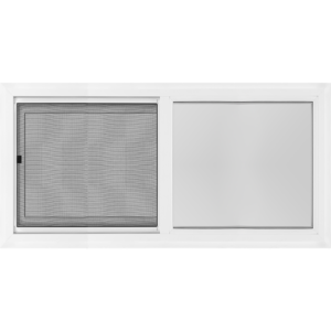 24"x12" Vinyl Slider Low-E Obscure Glass Window