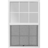 36"x54" Vinyl EZ Trim Clear Low-E Single Hung Window with Grid