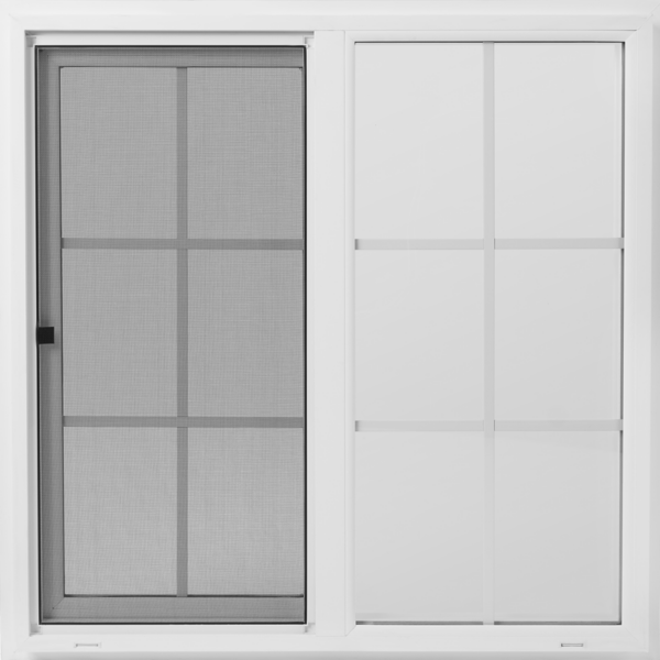 48"x48" Vinyl EZ Trim Clear Low-E Window with Grid