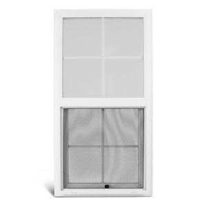 4000 Series 30"x48" Single Hung Low-E Window with Grid