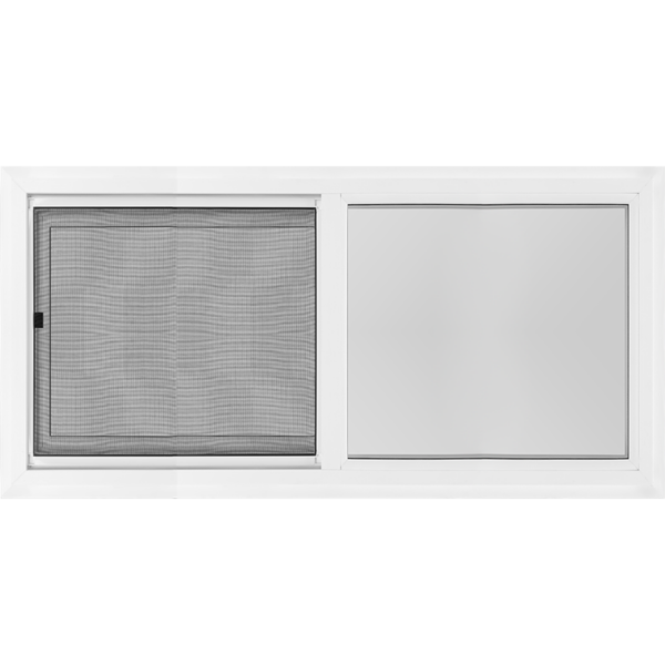 60"x36" Vinyl Slider Low-E Window