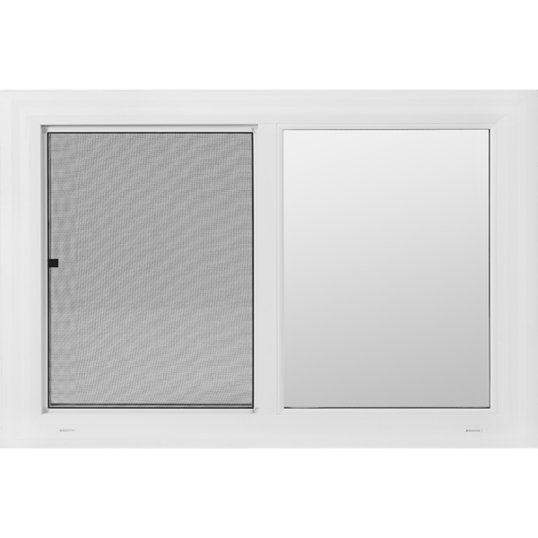 72x48 Vinyl EZ Trim Clear Low-E Window