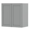 shaker gray factory assembled cabinets