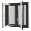 Premium 5000 Series Double Casement Black Window