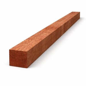 2" x 2" Rough-Sawn Heart Redwood