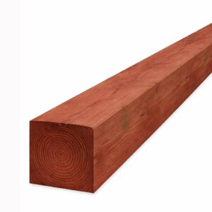 4" x 4" Pressure Treated Redwood