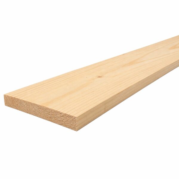 1" x 12" Pine KD S4S Kiln Dried Surfaced 4 Sides