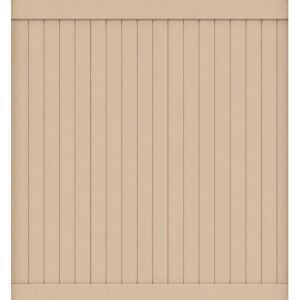 Ez tan vinyl fence panel