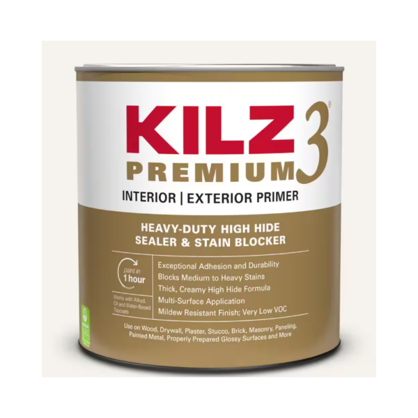 32 Ounce Kilz Premium White Heavy Duty High Hide Interior/Exterior Primer