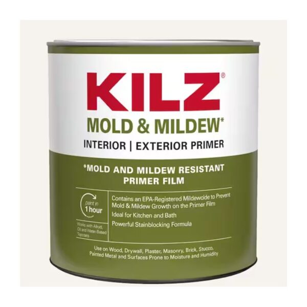 32-Ounce Kilz White Mold and Mildew Interior/Exterior Primer