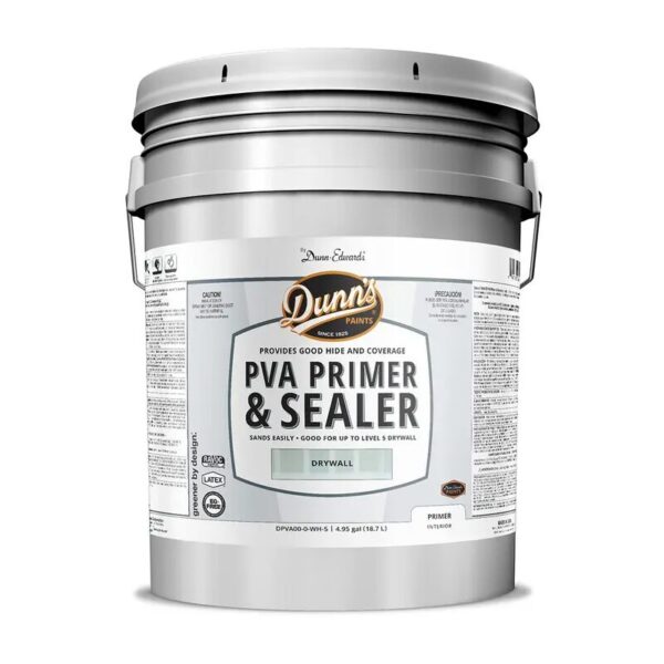 Five Gallon Dunn’s Paints White PVA Drywall Primer/Sealer