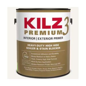 One Gallon Kilz Premium Heavy-Duty High Hide Interior/Exterior Multi-Surface Primer
