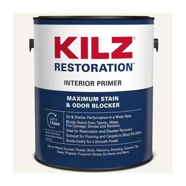 One Gallon Kilz White Restoration & Odor Blocker Interior Primer