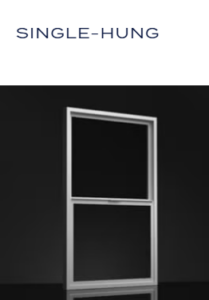 Milgard Single Hung window frame