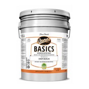 Five Gallon Dunn's Satin Crisp Muslin Interior Paint