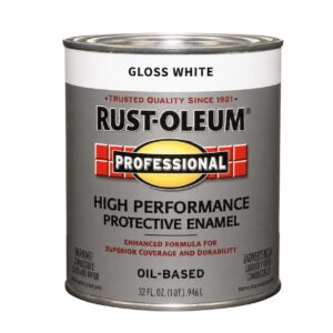 32 Ounce Rust-Oleum Metal Gloss White Paint