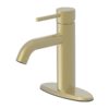 Boisdale One-Handle Bathroom Faucet In Brushed Gold