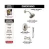 Delta Casara Single-Handle Shower Faucet In Brushed Nickel