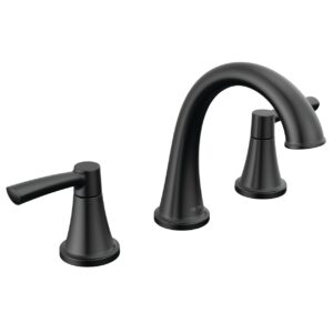 Delta Casara Two-Handle Black Bathroom Faucet