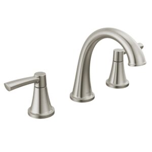 Delta Casara Two-Handle On Center Nickel Bathroom Faucet