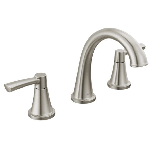 Delta Casara Two-Handle On Center Nickel Bathroom Faucet