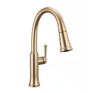 Delta Eldridge Champagne Bronze Pull Down Kitchen Faucet