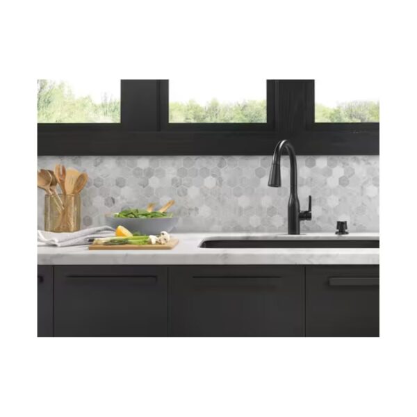 Delta Marca Black Pull Down Kitchen Faucet
