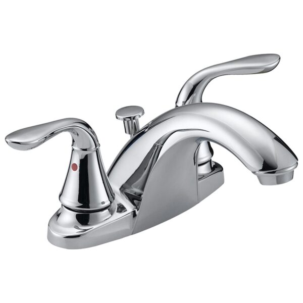 Hi Arc Two-Handle Bathroom Faucet In Chrome