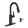 Moen Durani Black Pull-Down Kitchen Faucet