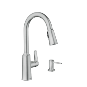 Moen Edwyn Stainless One-Handle Pull Down Kitchen Faucet
