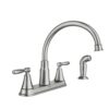 Moen Hutchinson Stainless High Arc Kitchen Faucet