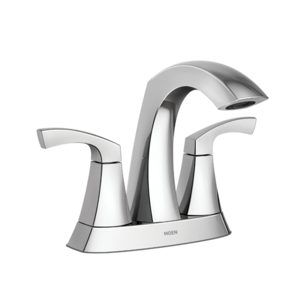 Moen Lindor Two-Handle Bathroom Faucet In Chrome
