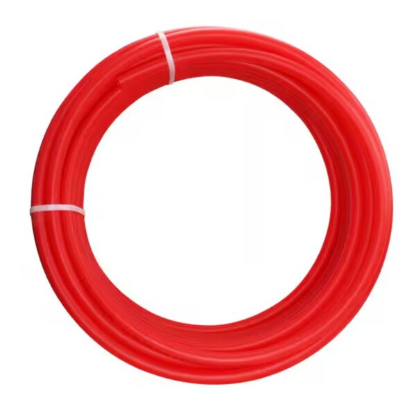PEx Pipe B Red Coiled