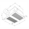110 CFM Bath Fan With Humidity Sensor detail