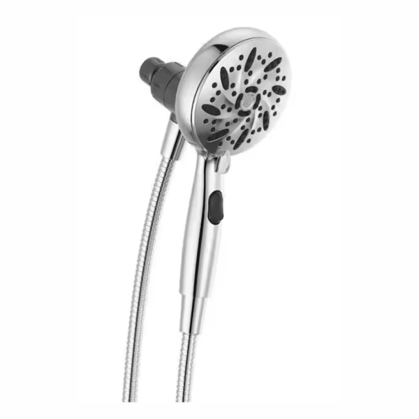 Delta SureDock 6-Spray 5" Handheld Shower Head in Chrome
