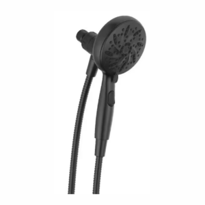 Delta SureDock 6-Spray 5" Handheld Shower Head in Matte Black