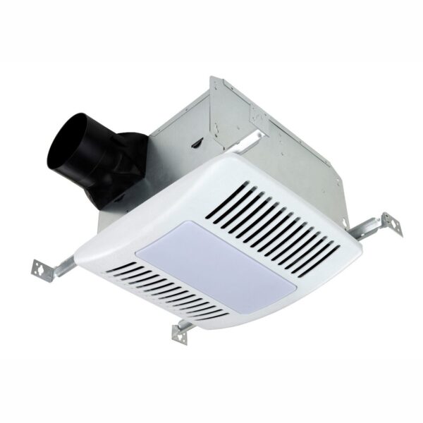 110 CFM Bath Fan With LED Light & Humidity Sensor