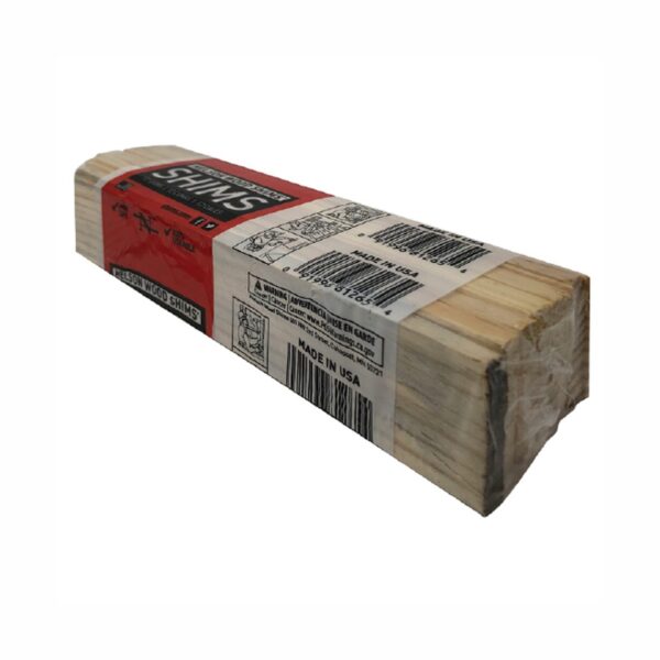3/8" x 1-1/2" x 8' Pine Wood Shims Bundle
