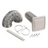 Broan Wall Vent Kit, 3" or 4" Round Duct