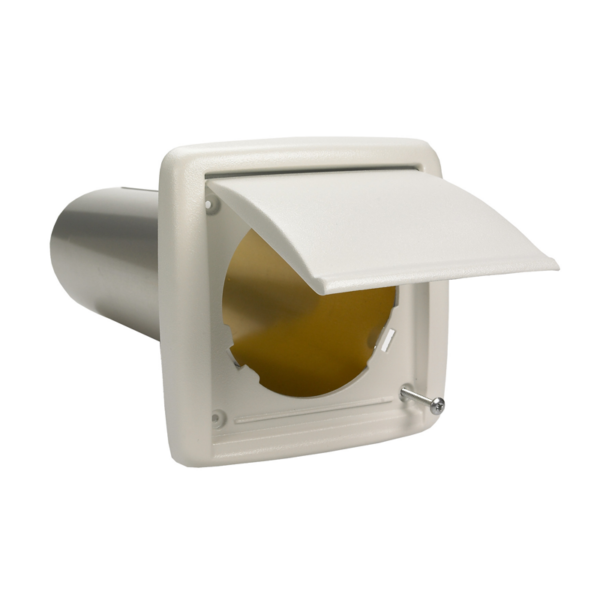 Broan Wall Vent Kit, 3" or 4" Round Duct